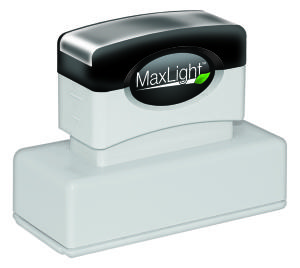 15/16″ x 2-13/16″ MaxLight Pre-Inked Stamp