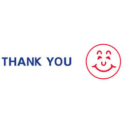 2018 – THANK YOU Two-Color Stock Stamp