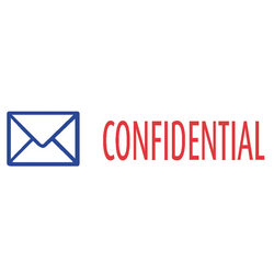 2034 – CONFIDENTIAL Two-Color Stock Stamp