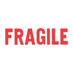 3202 – FRAGILE Jumbo One Color Stock Stamp