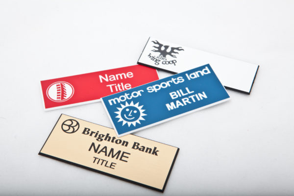 Laser Engraved Name Badge - Winmark Stamp & Sign - Stamps and Signs