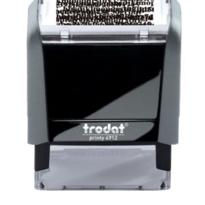 SECURITY 2-Color Trodat Stock Self-Inking Stamp