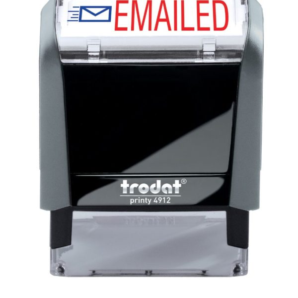 EMAILED 2-Color Trodat Stock Self-Inking Stamp