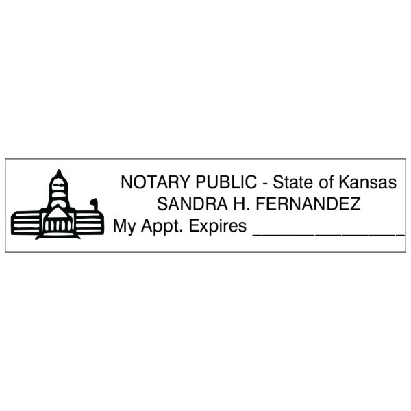 KANSAS Notary Stamp