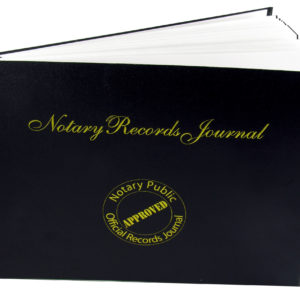 Hard Cover Notary Records Journal