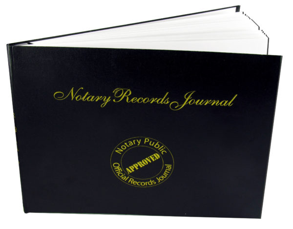 Hard Cover Notary Journal