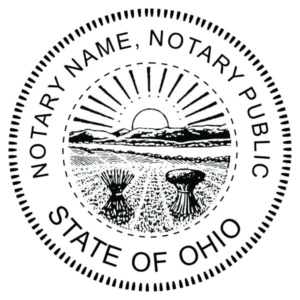 OHIO Notary Stamp