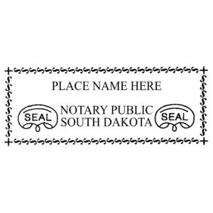 SOUTH DAKOTA Notary Stamp