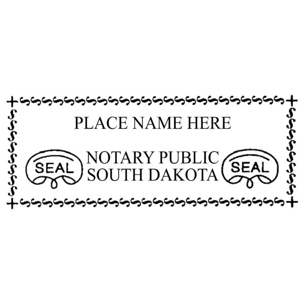 SOUTH DAKOTA Notary Stamp