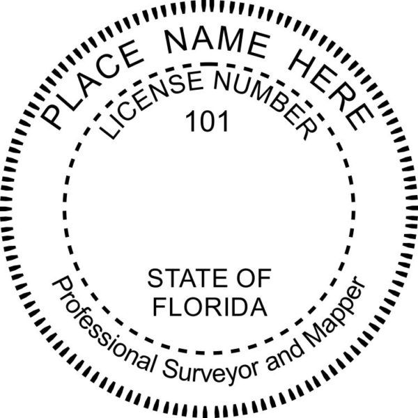 FLORIDA Professional Surveyor and Mapper Stamp