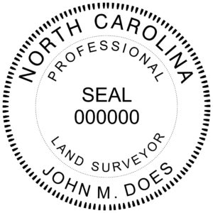 NORTH CAROLINA Professional Engineer Digital Stamp File