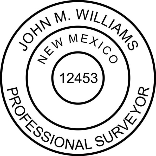NEW MEXICO Professional Surveyor Stamp