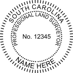 SOUTH CAROLINA Trodat Self-inking Professional Land Surveyor Stamp