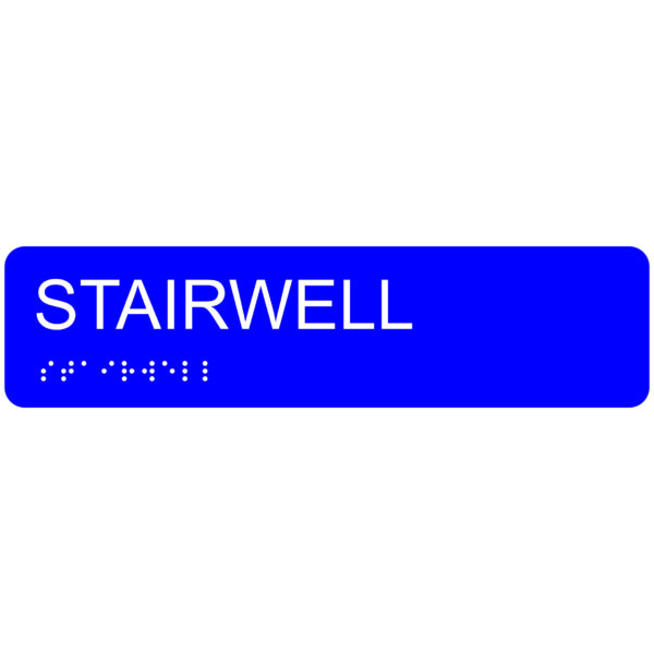 Stairwell – Economy ADA signs with Braille