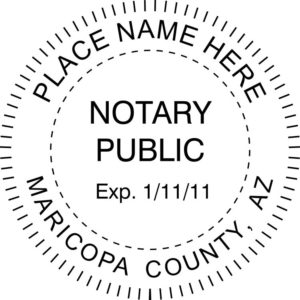 Arizona Notary Embosser