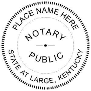 Kentucky Notary Embosser