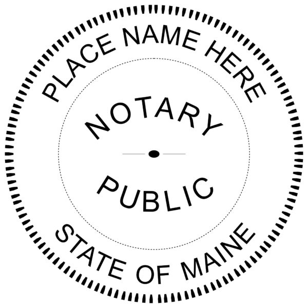 Maine Notary Embosser