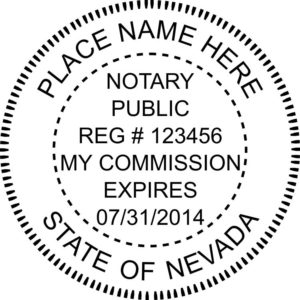 Nevada Notary Embosser