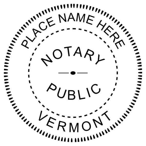 Vermont Notary Embosser