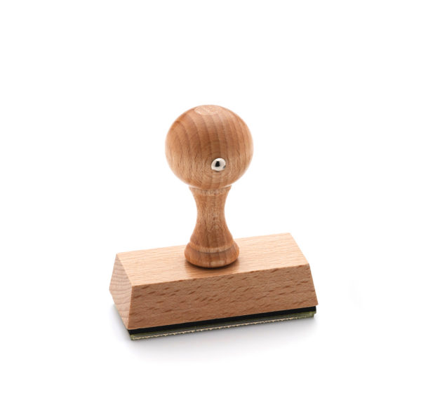 AD010 -Wood Handle Rubber Address Stamp