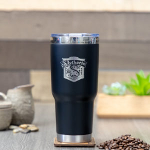 Slytherin House 32 ounce stainless steel insulated tumbler