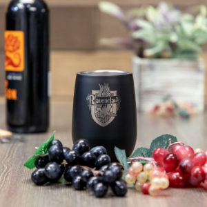 Ravenclaw House 12 ounce Stainless Steel Stemless Wine Glass