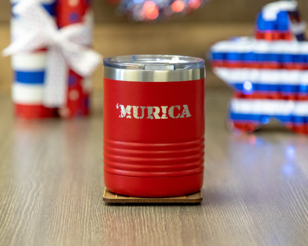 ‘Murica 10 ounce vacuum insulated mug