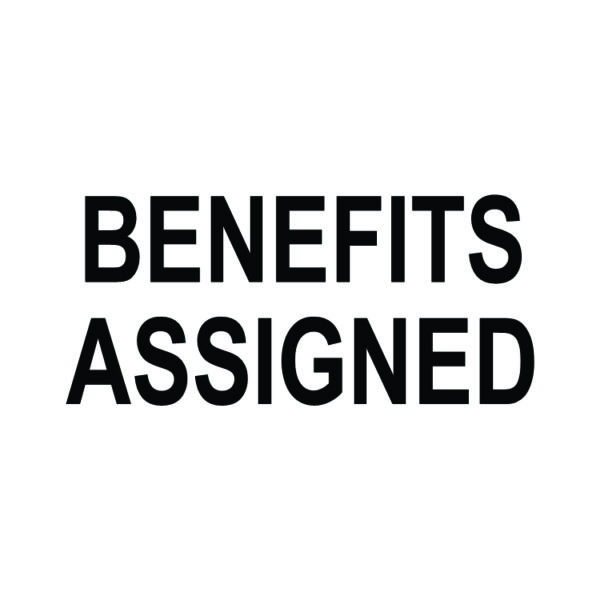 Benefits Assigned Stamp
