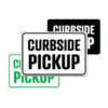 Curbside Pickup Landscape 2 Temporary Sign - Winmark Stamp & Sign ...