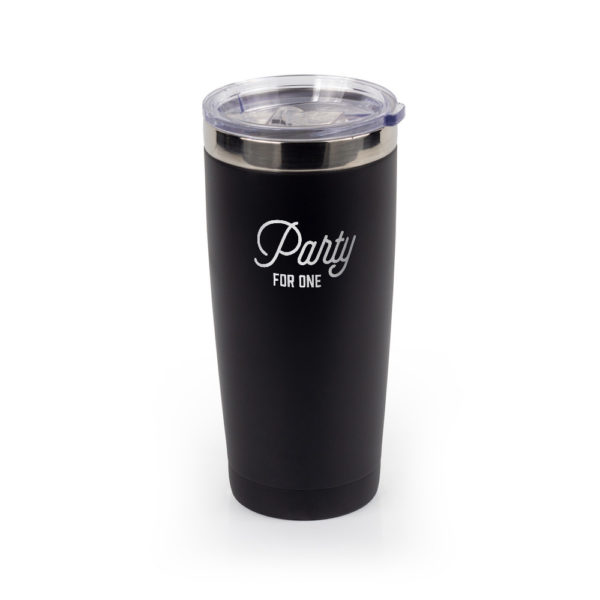 Party For One 22 ounce vacuum insulated mug
