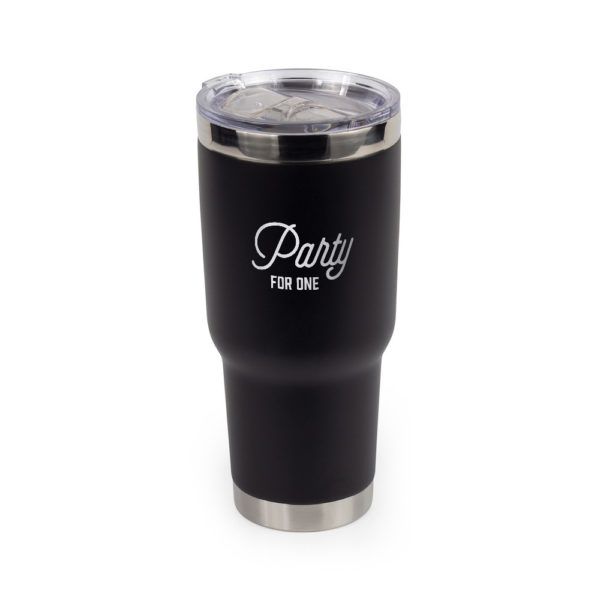 Party For One 32 ounce vacuum insulated mug