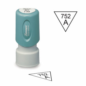 Custom Large Upside Down Triangle Inspection Stamp N32 X-stamper Pre Inking Inspection Stamp