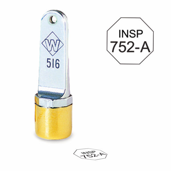 3/8″ Diameter Octagon Inspection Stamp