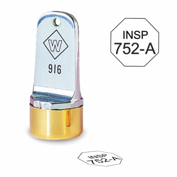 5/8″ Diameter Octagon Inspection Stamp