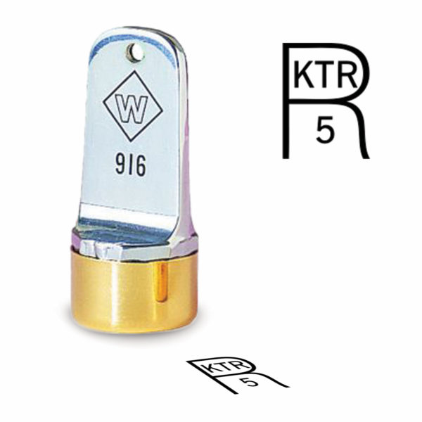 5/8″ Diameter R Inspection Stamp