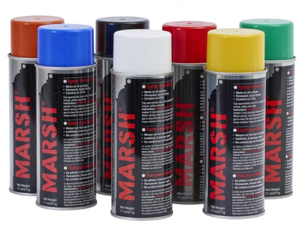 Tan Spray Mark Over Stencil Inks – Dozen Case Pack
