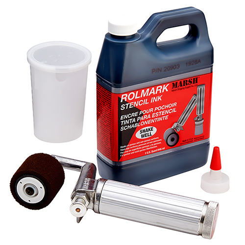 Rolmark Stencil 3″ Fountain Roller Ink System