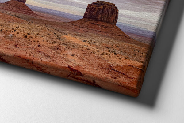 Mounment Valley Viewpoint Canvas Print Utah-Arizona Border