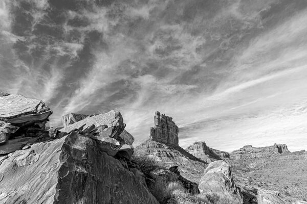 Red Rock Landscape Photo Lustre Paper Print Valley of the Gods, Utah