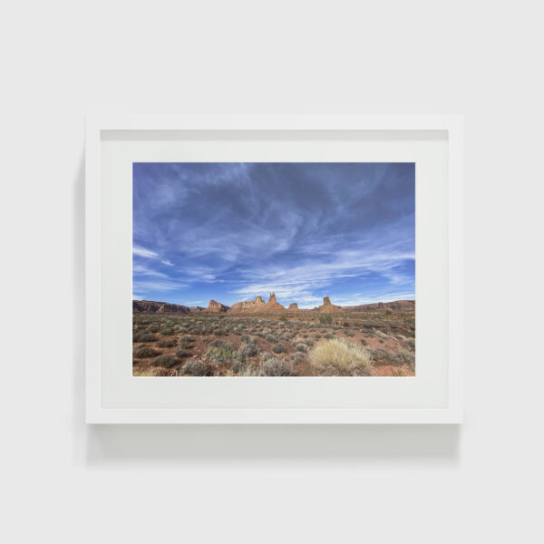 Stunning Valley of the Gods Desert Landscape Photo Lustre Paper Print