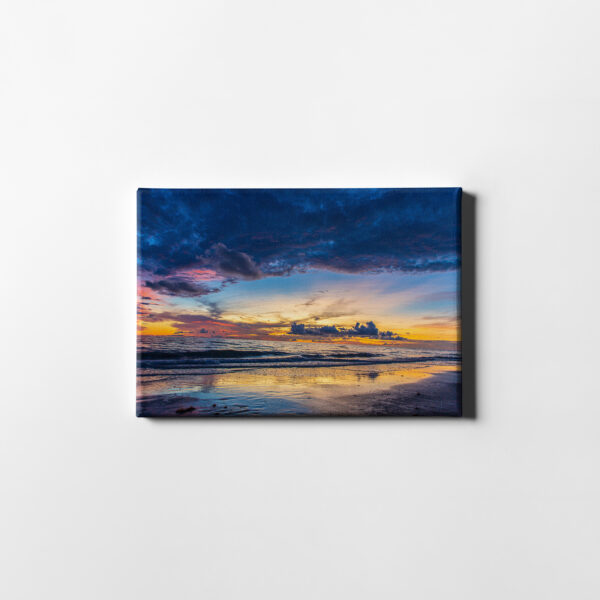 Beautiful Florida Beach Sunset Picasso Canvas Print