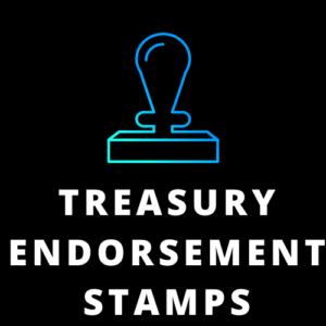 Treasury Endorsement Stamps